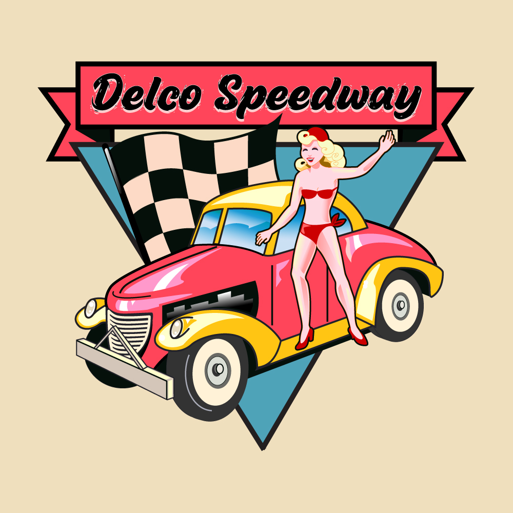 Delco Speedway Girl